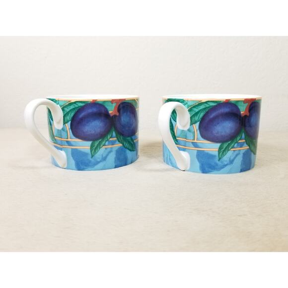 Victoria & Beale Forbidden Fruit Teacup Coffee Mug 8oz Fine Porcelain2 1/2" x2 - Picture 10 of 14